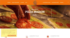 Desktop Screenshot of pizzamaison.be